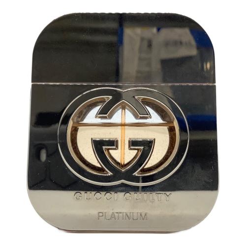 GUCCI (グッチ) オードトワレ 50ml 残量50%-80% ギルティ プラチナ