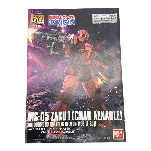 BANDAI (バンダイ) HGザクI（シャア・アズナブル機） ガンプラ