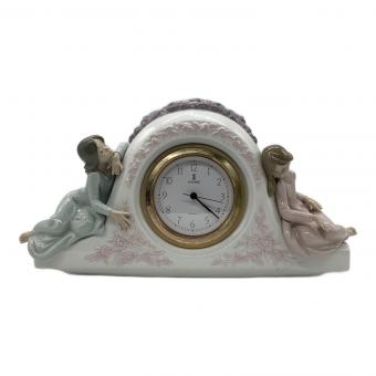 LLADRO (リヤドロ) 置時計 Two Sister's Clock