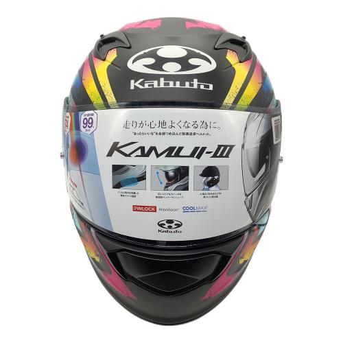 Kabuto (カブト) バイク用ヘルメット KAMUI-3 PRISMA FLAT MULTI COLOR SIZE M PSCマーク(バイク用ヘルメット)有