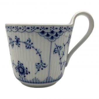 ROYAL COPENHAGEN (ロイヤル・コペンハーゲン) マグカップ ハイハンドルマグカップ ブルーフルーテッド・ハーフレース