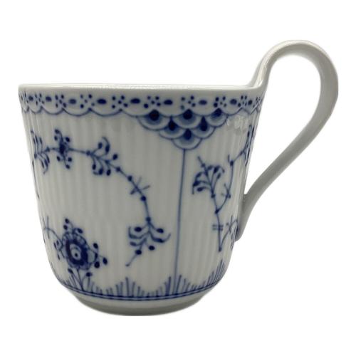 ROYAL COPENHAGEN (ロイヤル・コペンハーゲン) マグカップ ハイハンドルマグカップ ブルーフルーテッド・ハーフレース