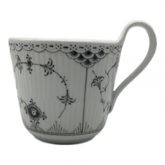 ROYAL COPENHAGEN (ロイヤル・コペンハーゲン) マグカップ ハイハンドルマグカップ ブラック フルーテッド・ハーフレース