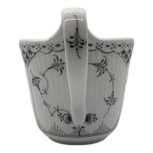 ROYAL COPENHAGEN (ロイヤル・コペンハーゲン) マグカップ ハイハンドルマグカップ ブラック フルーテッド・ハーフレース