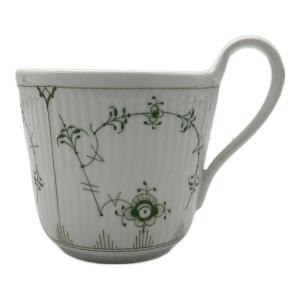 ROYAL COPENHAGEN (ロイヤル・コペンハーゲン) マグカップ ハイハンドルマグカップ グリーン フルーテッド