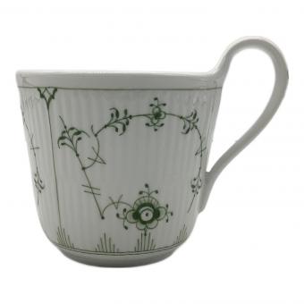 ROYAL COPENHAGEN (ロイヤル・コペンハーゲン) マグカップ ハイハンドルマグカップ グリーン フルーテッド
