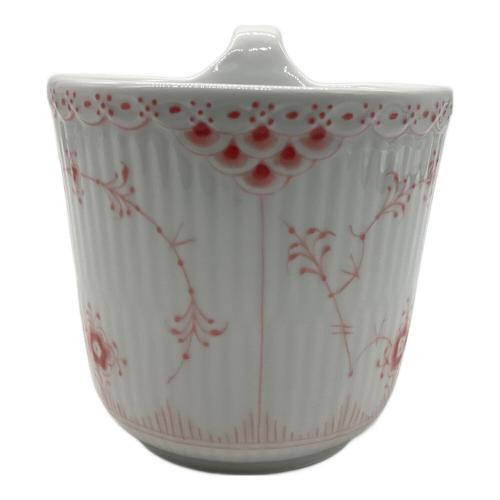 ROYAL COPENHAGEN (ロイヤル・コペンハーゲン) マグカップ ハイハンドルマグカップ レッド フルーテッド・ハーフレース