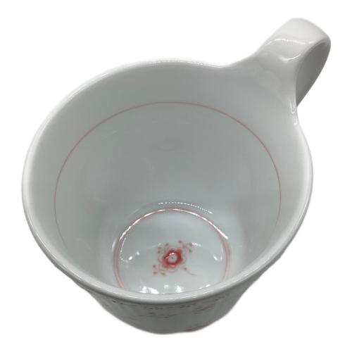 ROYAL COPENHAGEN (ロイヤル・コペンハーゲン) マグカップ ハイハンドルマグカップ レッド フルーテッド・ハーフレース