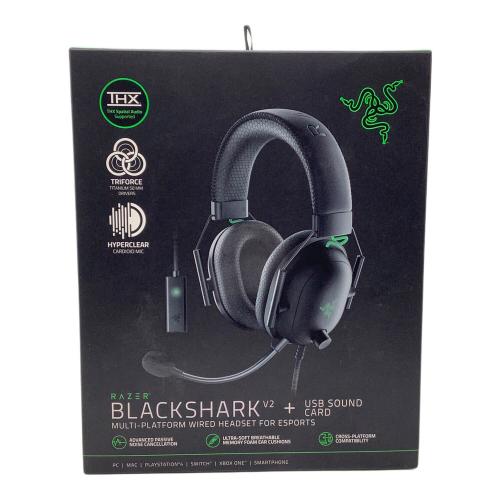 Razer (レイザー) ノイズキャンセリングヘッドホン RZ04-03230100-R3M1 BLACK SHARK V2