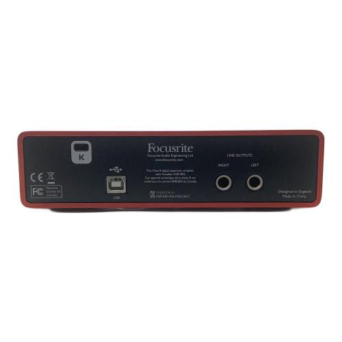 KYORITSU (キョウリツ) オーディオインターフェイス Scarlett 2i2 2nd Gen Focusrite