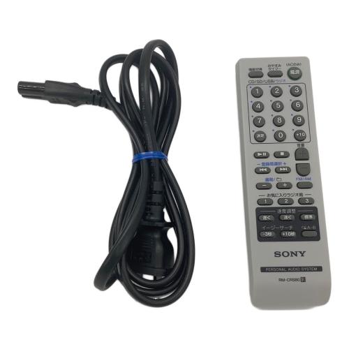 SONY (ソニー) CDラジカセ ZS-RS81BT 2019年製 動作確認済