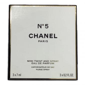 CHANEL (シャネル) オードパルファム 3本セット ミニツイストスプレイ 7ml×3 N°5