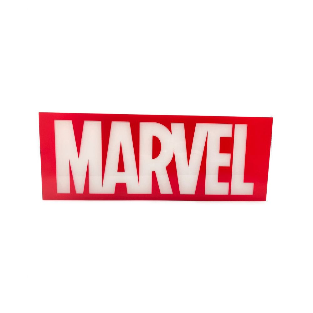 「MARVEL」ロゴ ライトボックス THE FIRST TEN YEARS Hot Toys