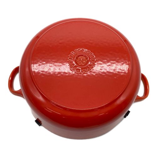 LE CREUSET (ルクルーゼ) ココット･ロンド オレンジ 20cm 未使用品