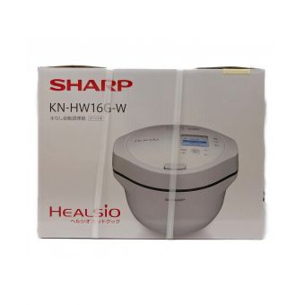 SHARP (シャープ) 自動調理鍋 ヘルシオ KN-HW16G-W 2021年発売モデル