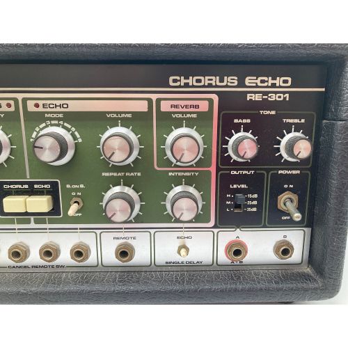 ROLAND (ローランド) アナログテープエコー SERIAL 693200 専用クリーナー付属 @ Chorus Echo RE-301 日本製  動作確認済み｜トレファクONLINE