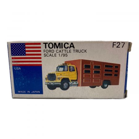 TOMY (トミー) トミカ   フォード キャトル トラック 青箱 F27