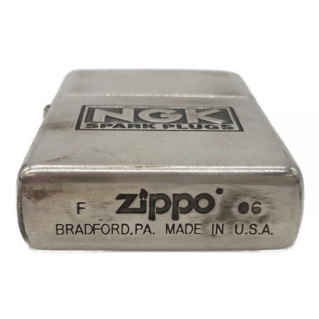 ZIPPO (ジッポ) オイルライター 2006年製 NGK SPARK PLUGS USED品