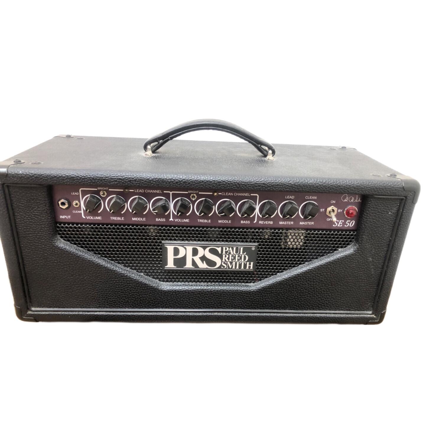 PRS (ピーアールエス) 真空管ヘッドアンプ @ SE 50 動作確認済み