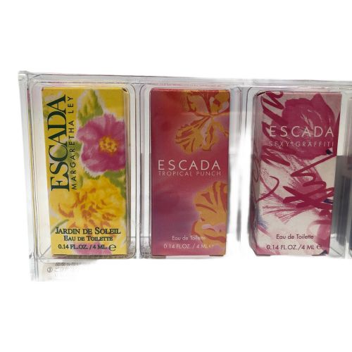 ESCADA (エスカーダ) オードトワレ ミニチュアセット 4ml×5 未使用品