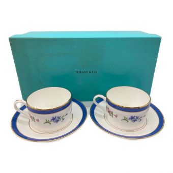 TIFFANY & Co. (ティファニー) カップ&ソーサー Tiffany Floral ペア 未使用品