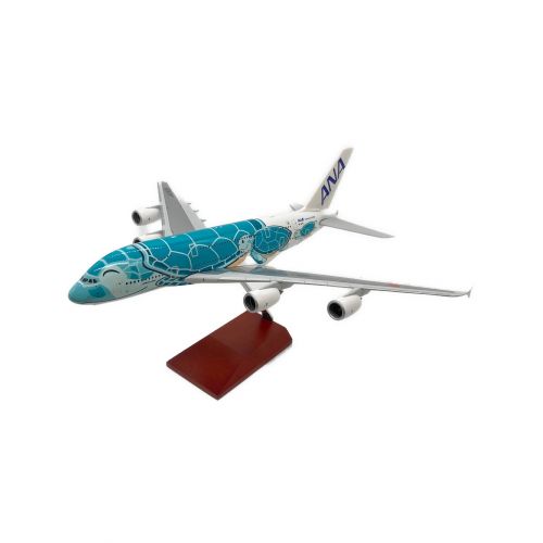 模型 開封品 1/200 ANA A380-800 JA382A FLYING HONU エメラルド