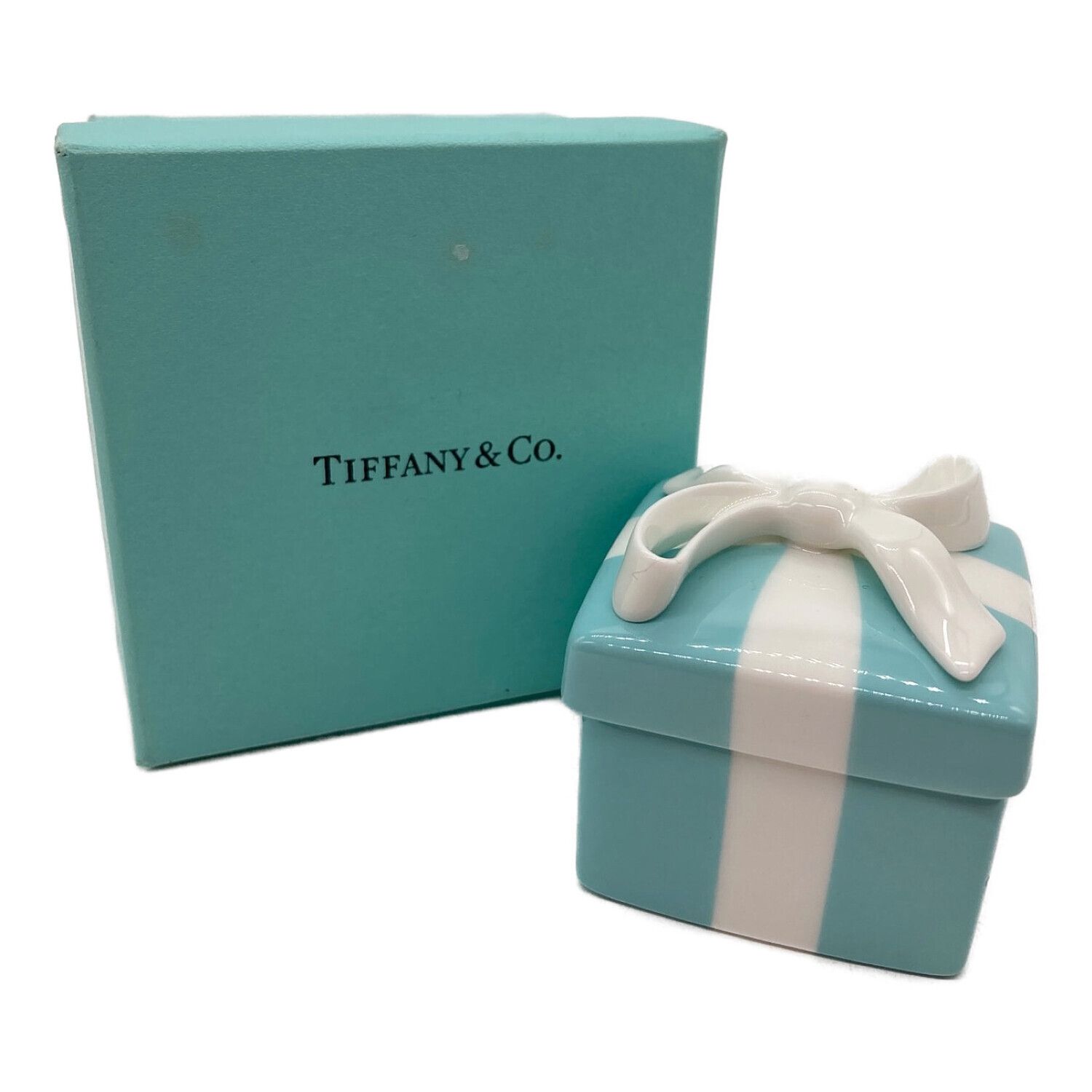 Tiffany&Co. ブルーボウボックス Lサイズ ティファニー - 食器