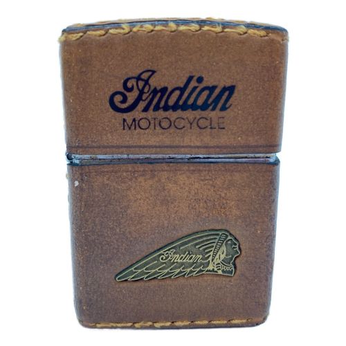 ZIPPO (ジッポ) オイルライター INDIAN MOTOCYCLE レザーケース