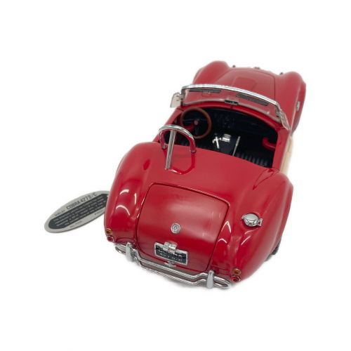 京商 (キョウショウ) ダイキャストカー 1:18 パッケージヤケ有 初期箱 SHELBY COBRA 427S/C (RED)