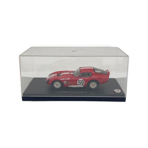 京商 (キョウショウ) ダイキャストカー 1:43 COBRA DAYTONA COUPE '65 LEMANS NO.59(RED) 03051F