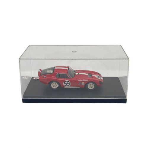 京商 (キョウショウ) ダイキャストカー 1:43 COBRA DAYTONA COUPE '65 LEMANS NO.59(RED) 03051F