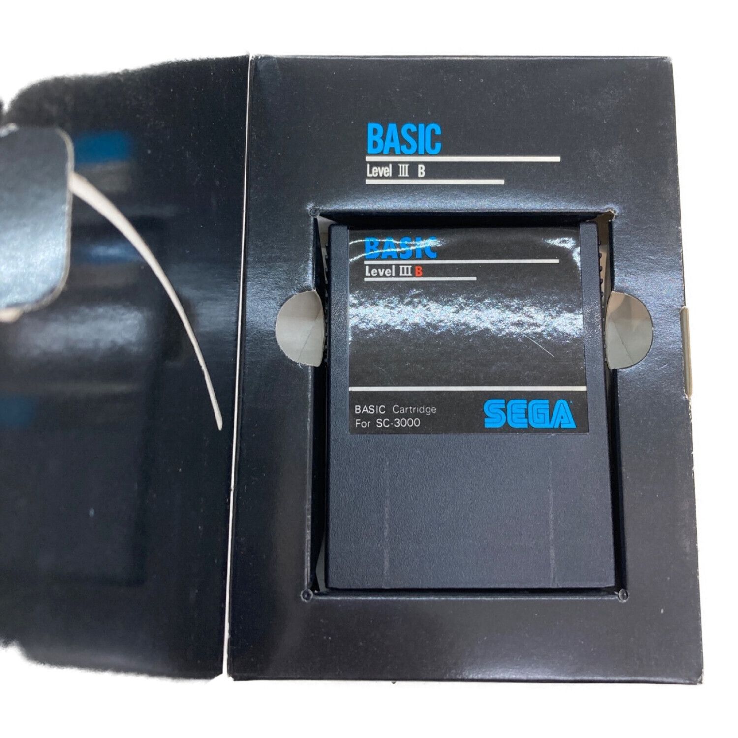 BASIC LEVEL III B SEGA SC-3000専用ソフト 箱付 説明書欠品 箱 