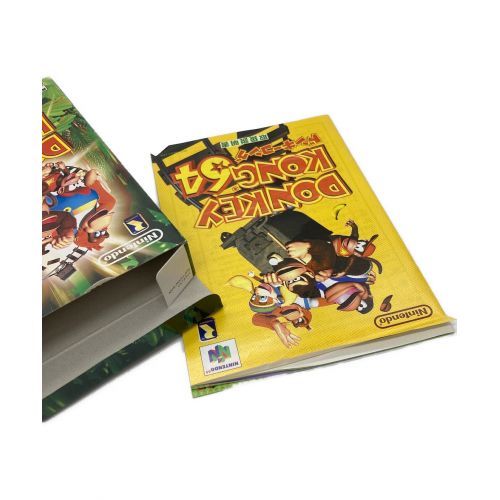 Nintendo64用ソフト ドンキーコング64 メモリー拡張パックセット