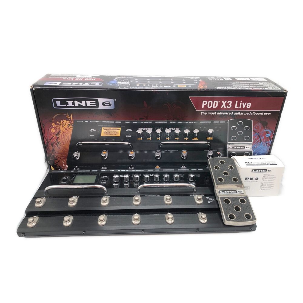 LINE6 (ライン６) マルチエフェクター POD X3 LIVE 動作確認済み