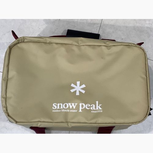 Snow peak (スノーピーク) クーラーバッグ ベージュ