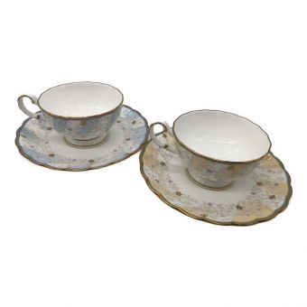 Noritake (ノリタケ) カップ&ソーサー カフェドパリ 2Pセット