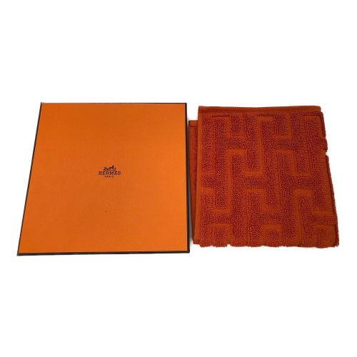 HERMES (エルメス) ハンドタオル ラビリンス 未使用品