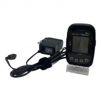 shotnavi (ショットナビ) ゴルフGPSナビ ブラック POCKET