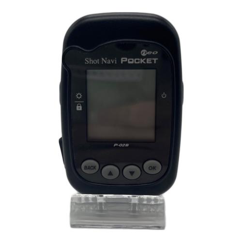 shotnavi (ショットナビ) ゴルフGPSナビ ブラック POCKET