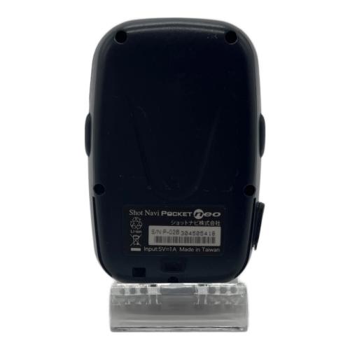 shotnavi (ショットナビ) ゴルフGPSナビ ブラック POCKET