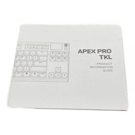 steelseries (スティールシリーズ) ゲーミングキーボード KB-00012 APEX PRO