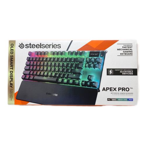 steelseries (スティールシリーズ) ゲーミングキーボード KB-00012 APEX PRO