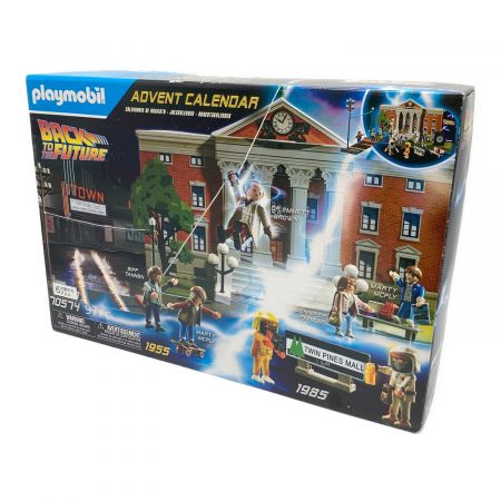 PLAYMOBIL フィギュアセット BACK TO THE FUTURE ADVENT CALENDER 70574