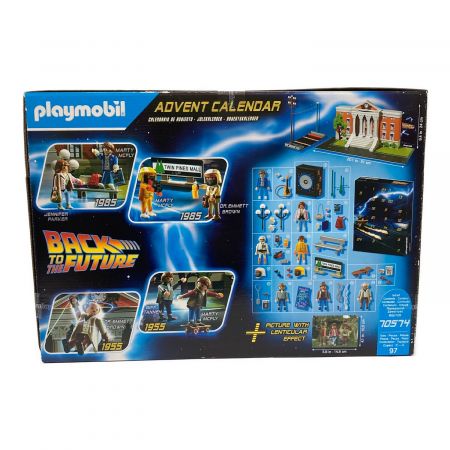 PLAYMOBIL フィギュアセット BACK TO THE FUTURE ADVENT CALENDER 70574