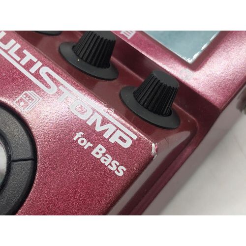 ZOOM (ズーム) ベースマルチエフェクター MULTISTOMP MS-60B