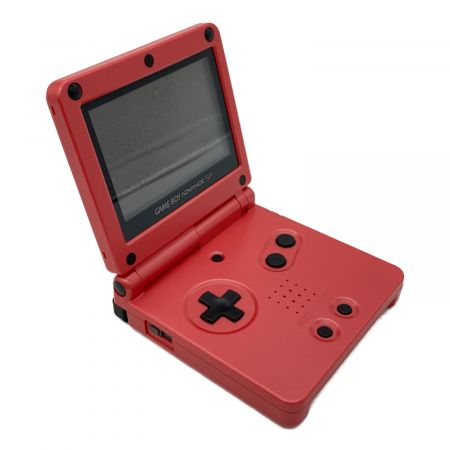 Nintendo (ニンテンドウ) GAMEBOY ADVANCE SP シャア専用カラー ゲームソフト欠品 AGS-001 -