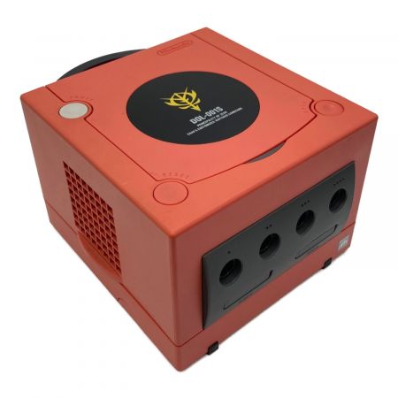 Nintendo (ニンテンドウ) GAMECUBE シャア専用カラー ゲームボーイプレイヤーディスク・ガンプラ欠品 DOL-001 -