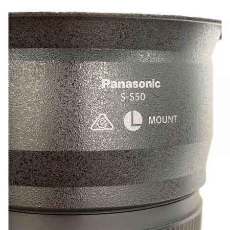 LUMIX 単焦点レンズ S-S50 50 mm F1.8 ライカLマウント系 -