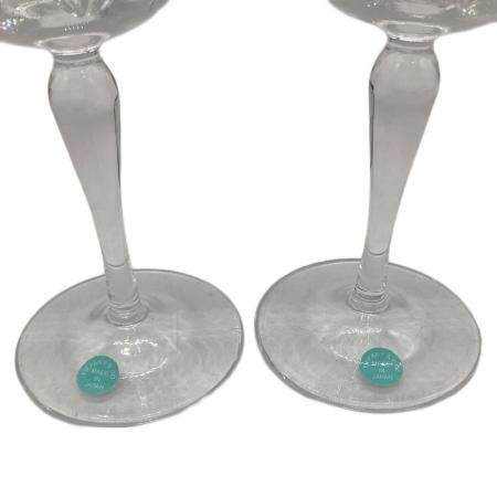 TIFFANY & Co. (ティファニー) ワイングラスセット フローレット 2P