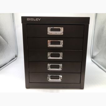 BISLEY (ビズレー) A4コンパクトキャビネット ブラウン 125 5段 BASIC 12/5